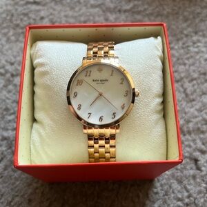 Kate Spade Pearl Gold Watch